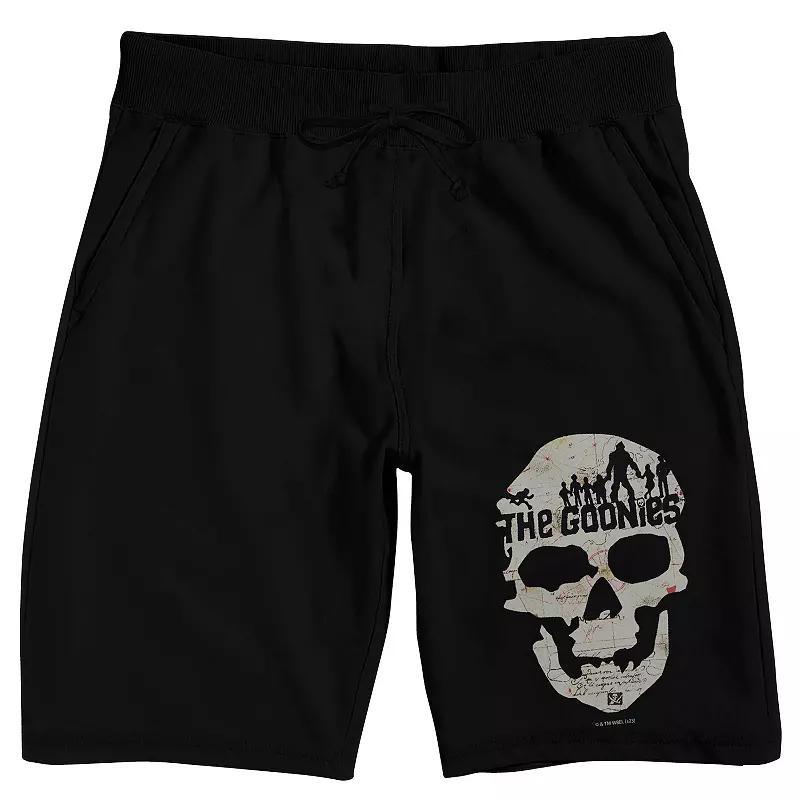 Mens The Goonies Skull Map Sleep Shorts Product Image