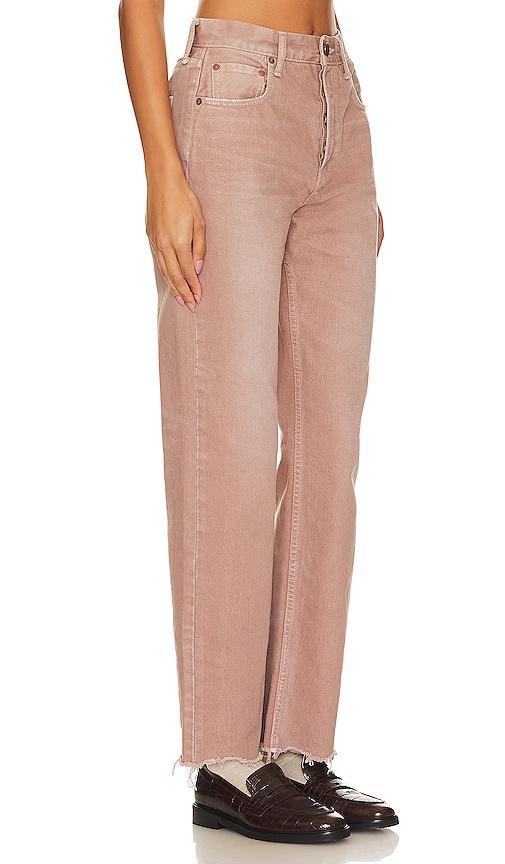 Womens Emery High-Rise Straight-Leg Jeans Product Image