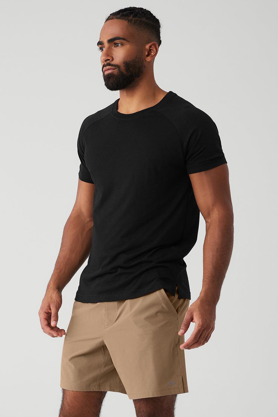 Triumph Raglan Tee - Black Male Product Image