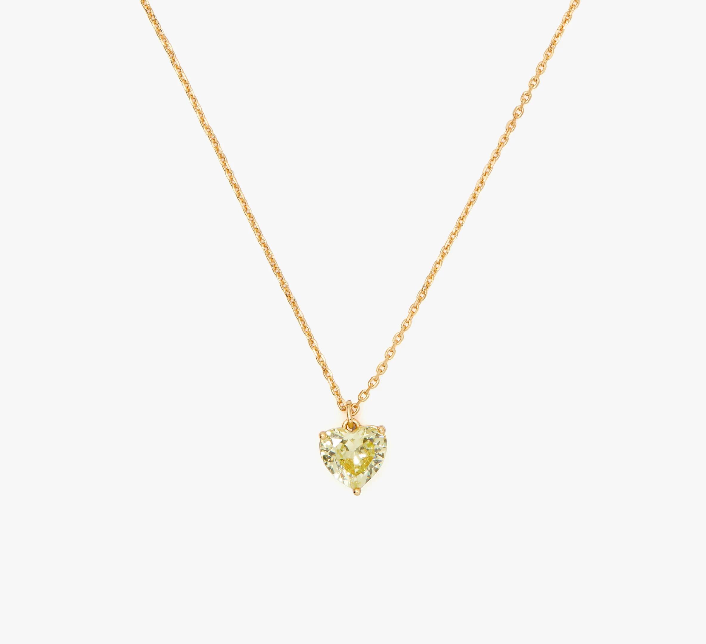 kate spade new york My Love April Birthstone Heart Pendant Necklace, 16-19 Product Image