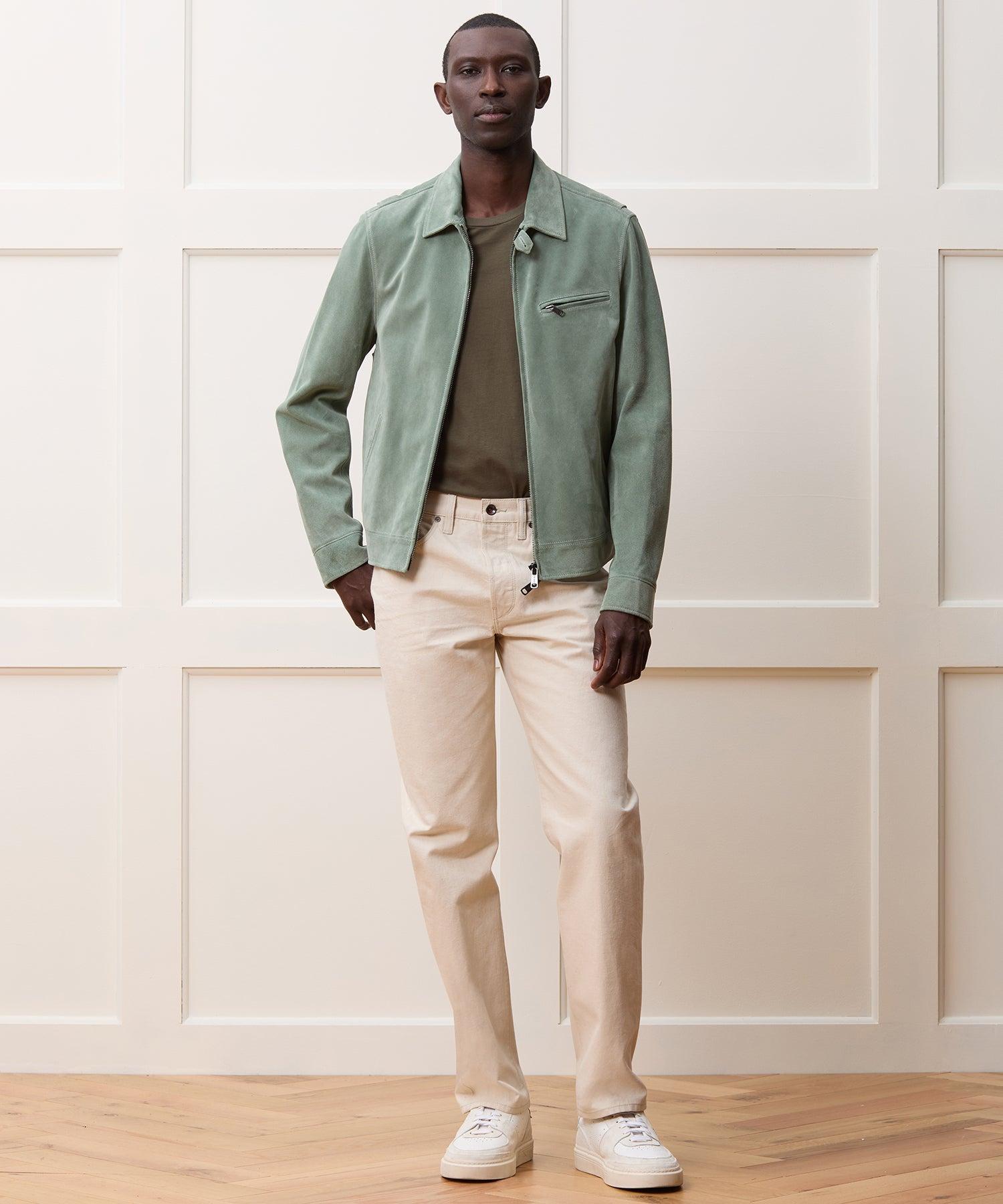 Italian Suede Dean Jacket Product Image