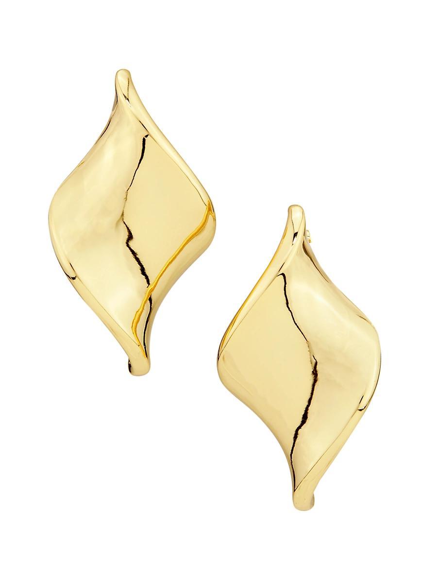 Womens Hailey 14K-Gold-Plated Drop Earrings Product Image