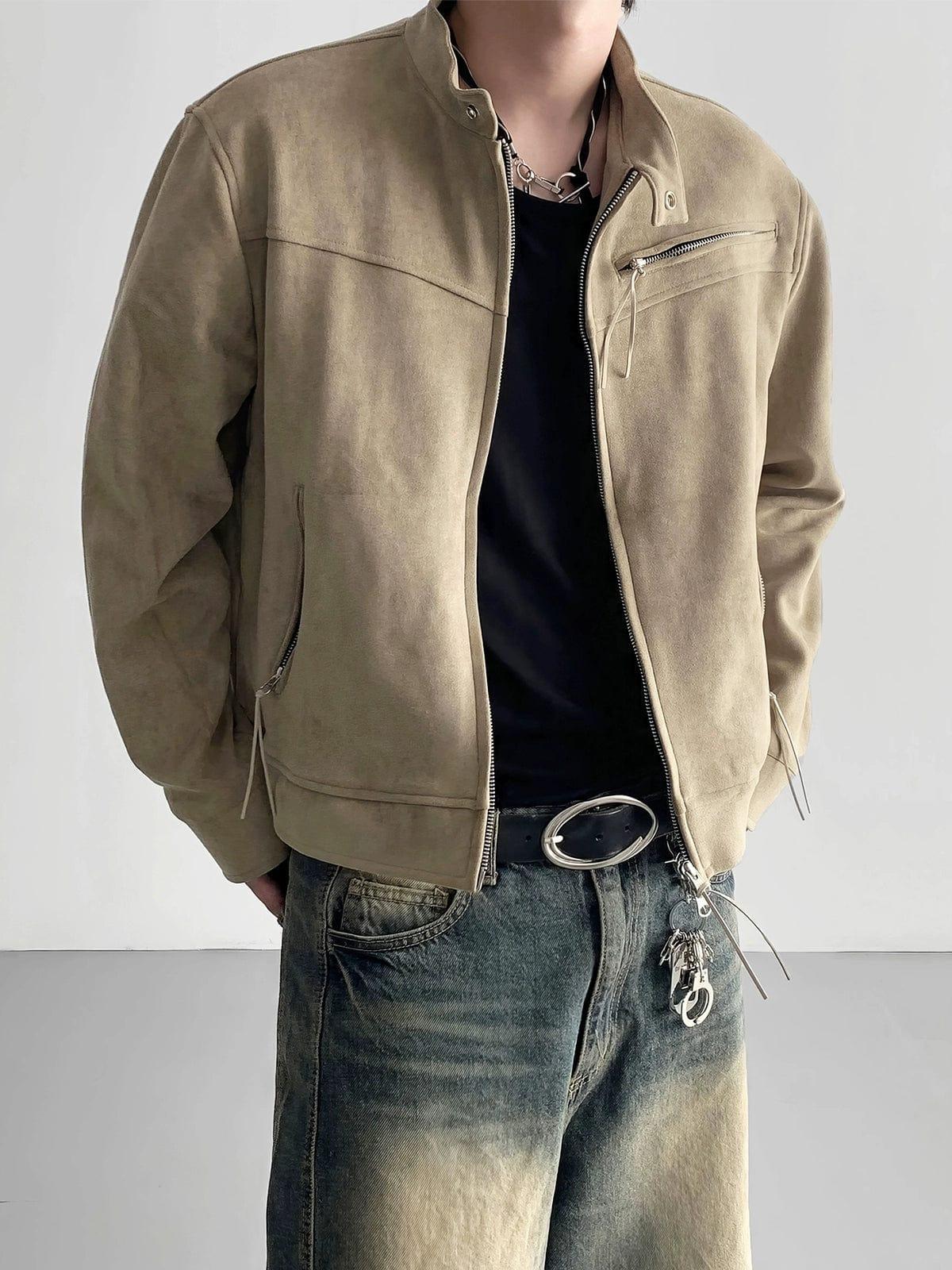 RT No. 12190 SUEDE ZIP-UP JK Product Image