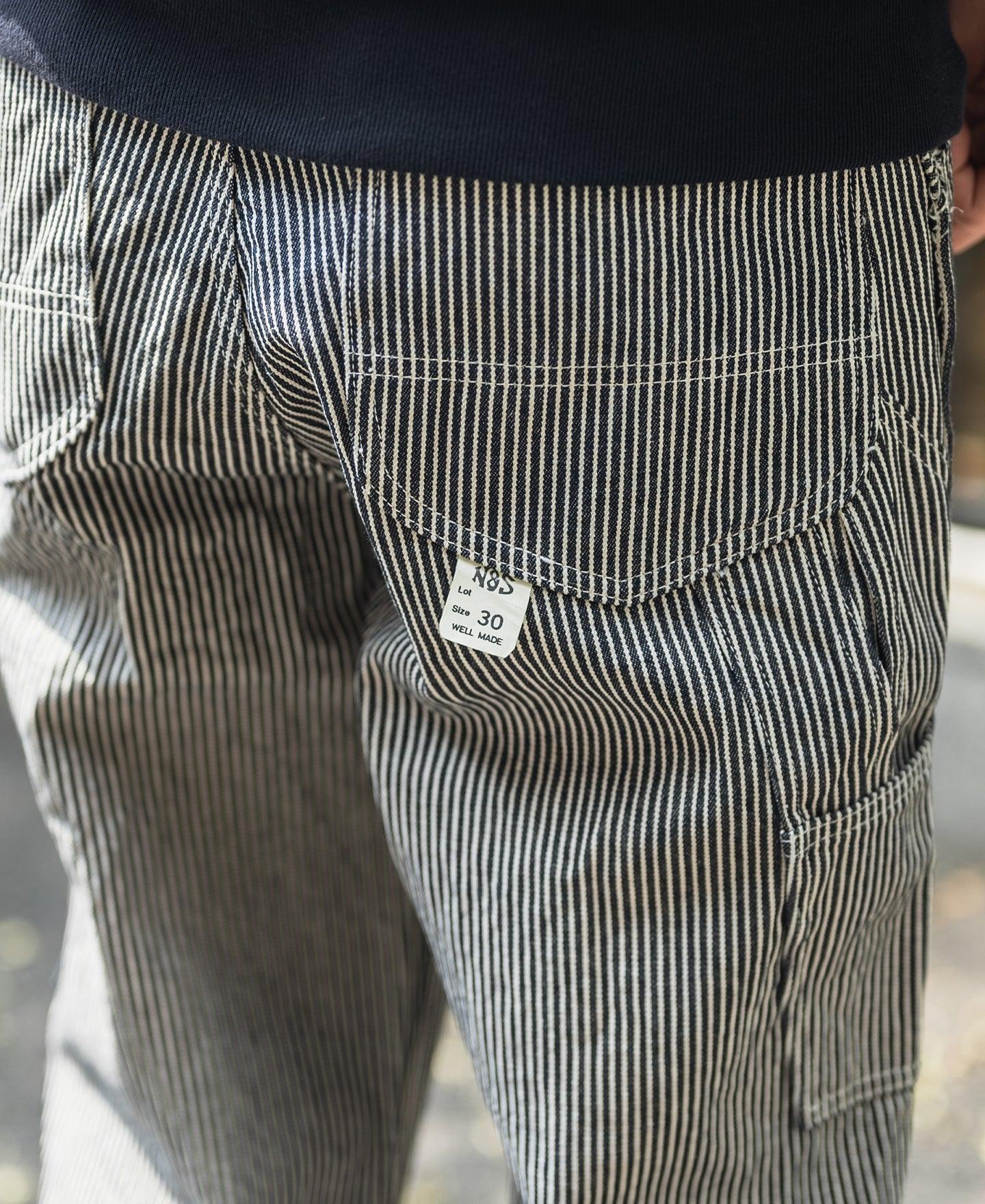 Hickory Stripe Carpenter Pants Product Image