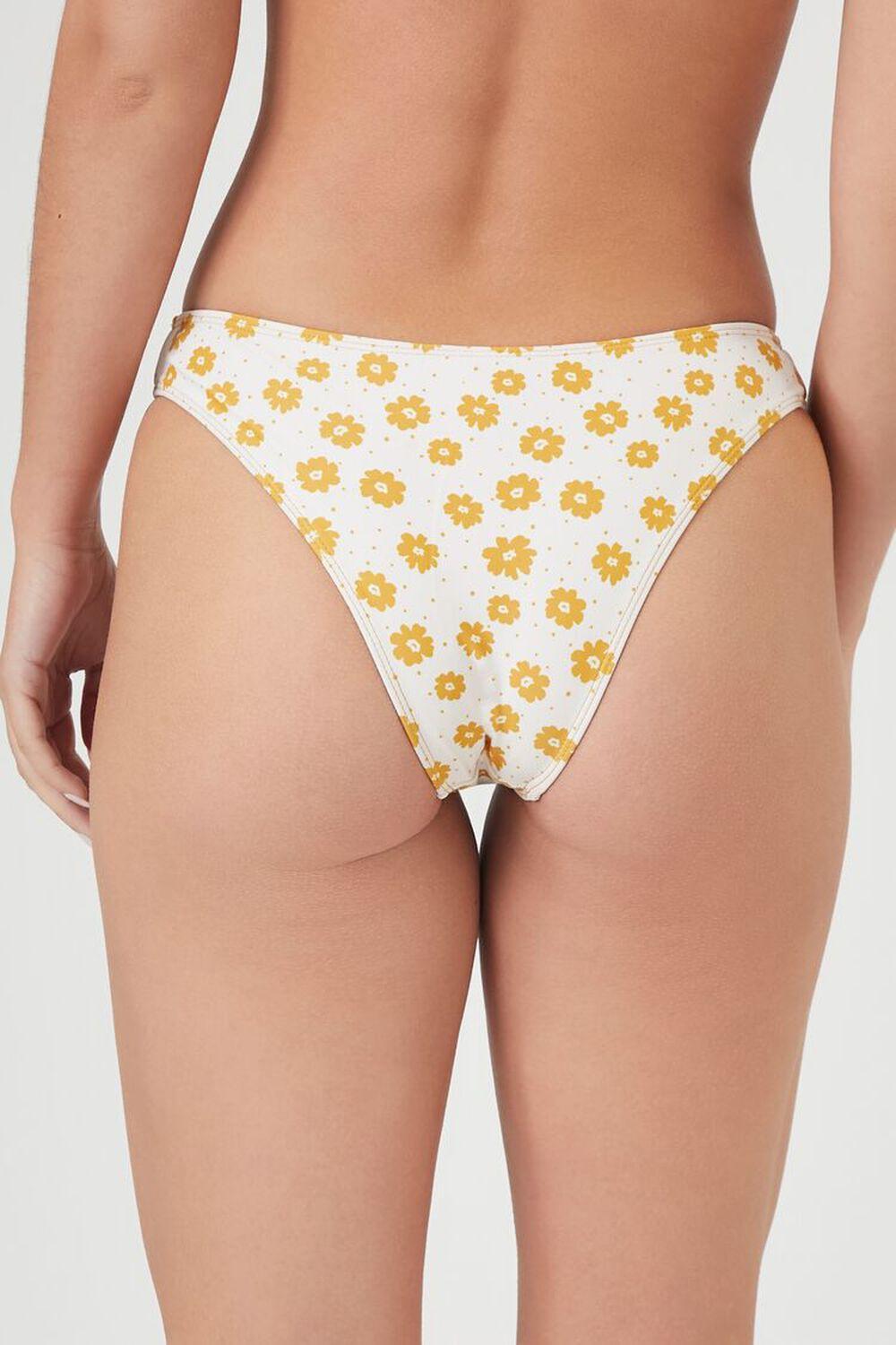 Floral Print Cheeky Bikini Bottoms | Forever 21 Product Image