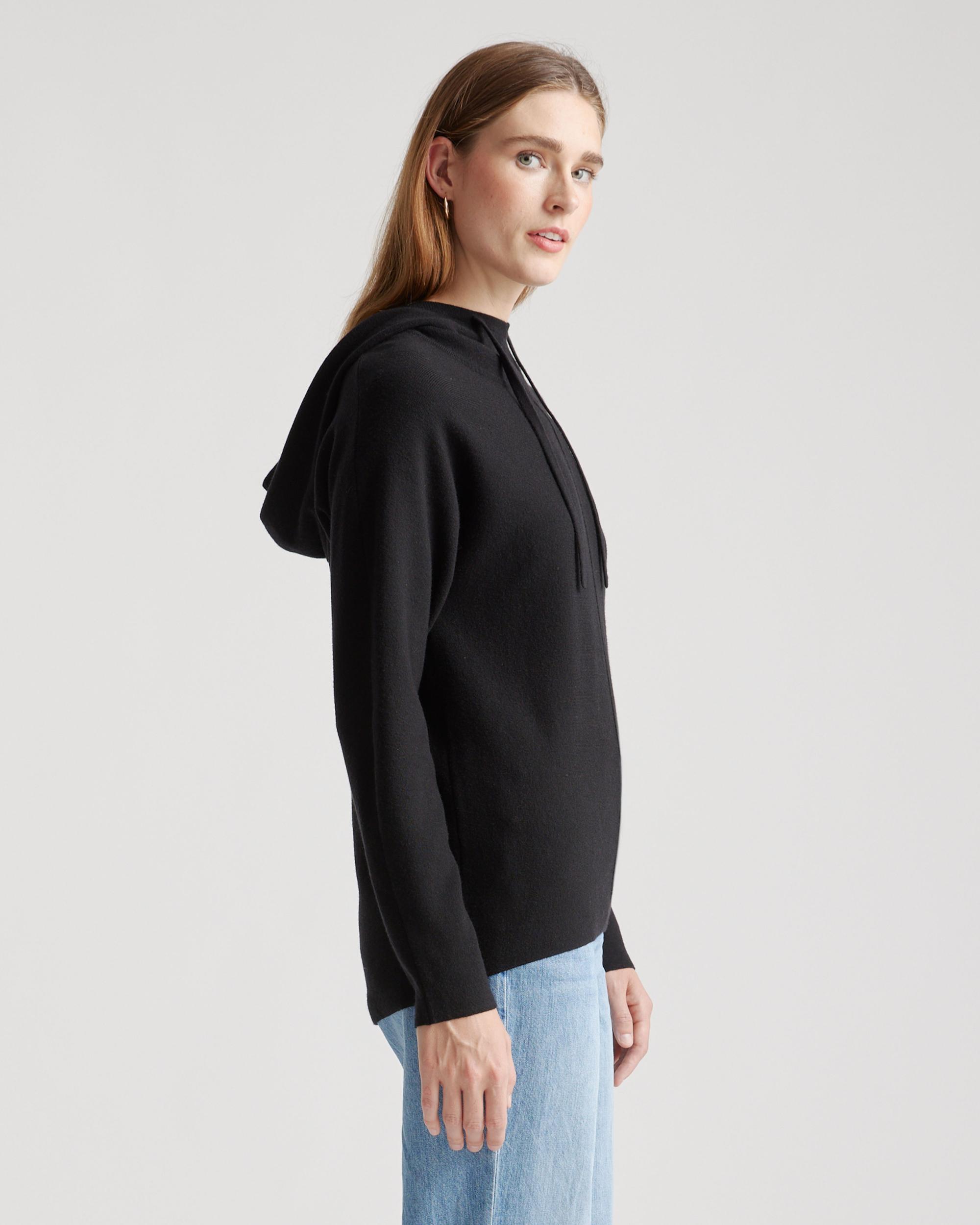Quince | Women's Eco-Knit Milano Stitch Pullover Hoodie Viscose Product Image