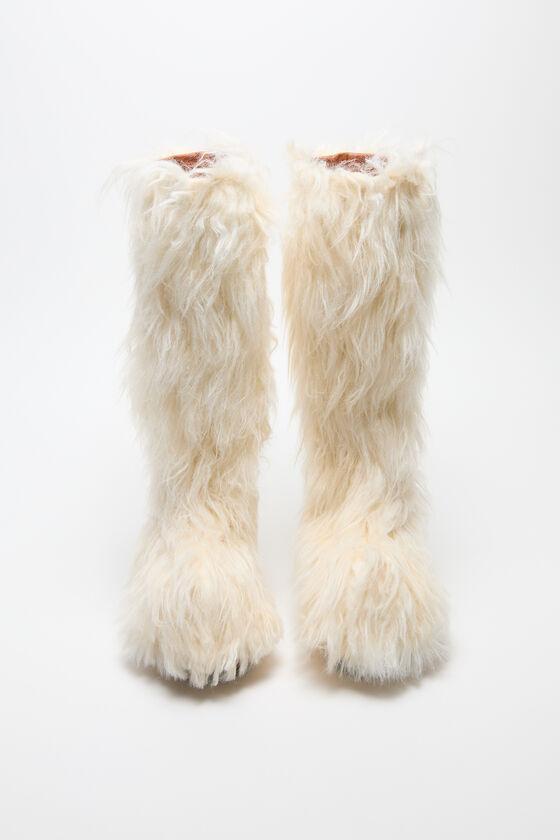 Furry clog boots Product Image