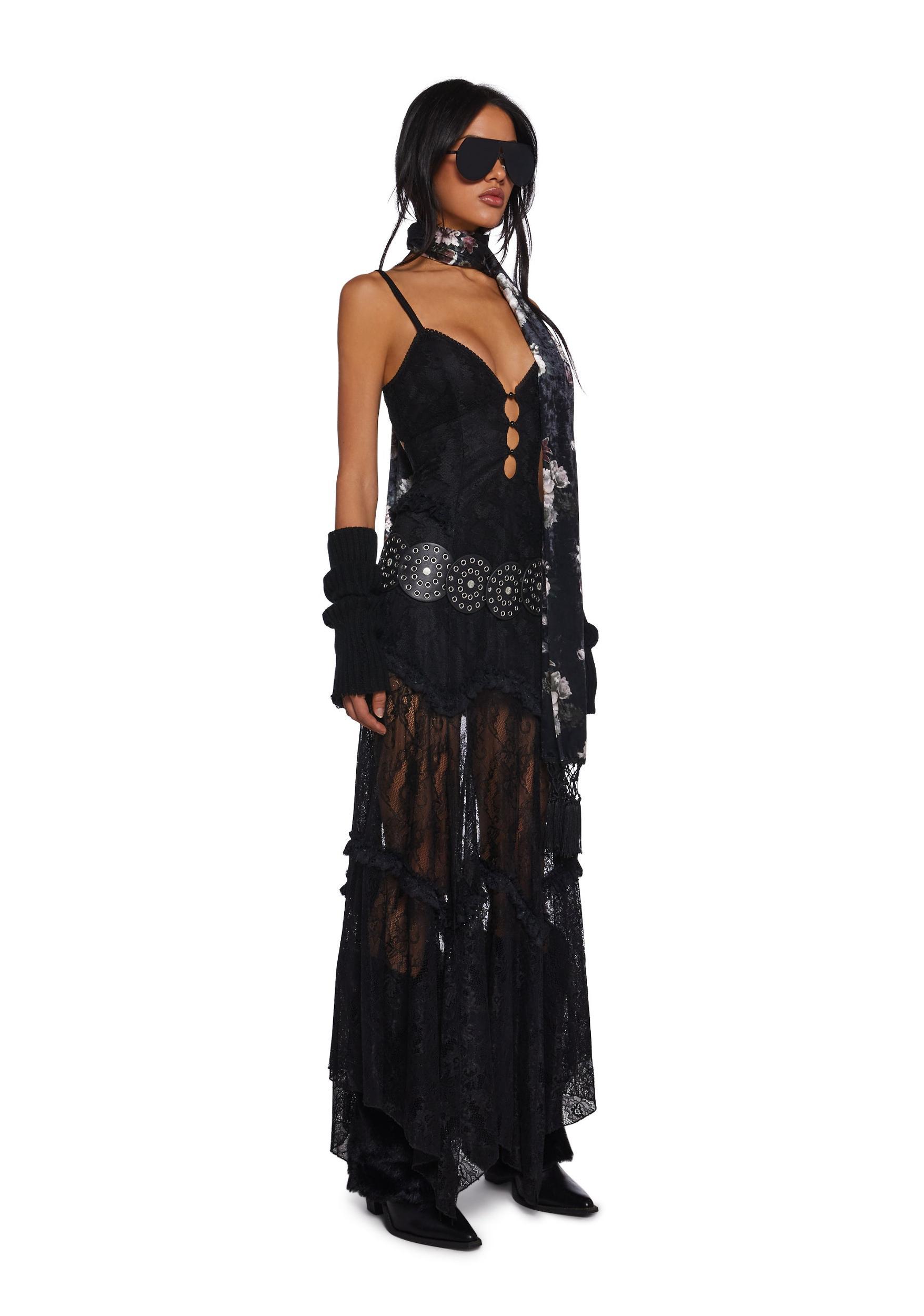 Imagined West Maxi Dress - Black Product Image