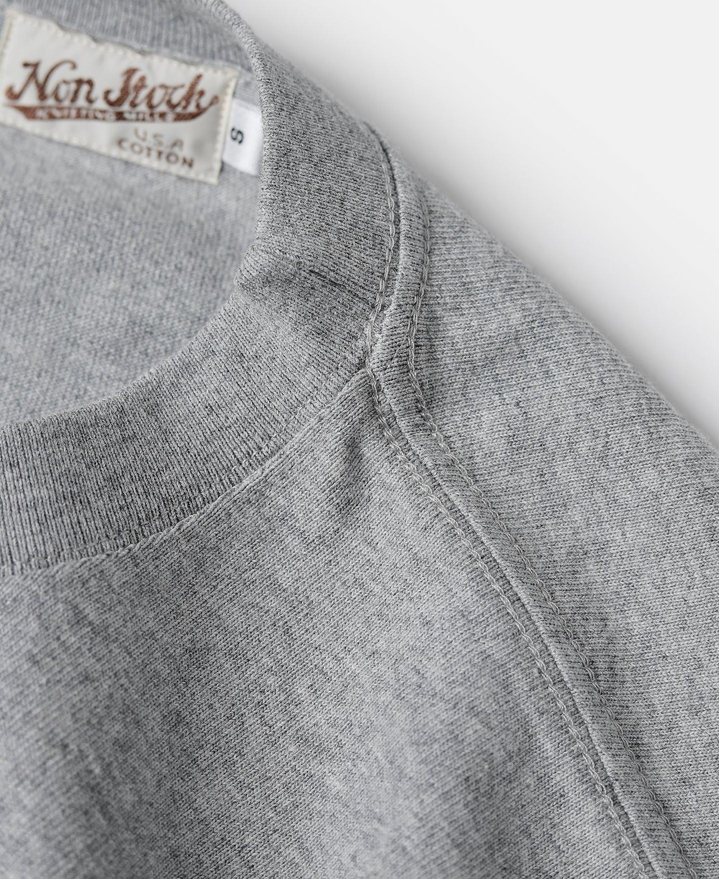 9 oz US Cotton Tubular T-Shirt - Gray Product Image