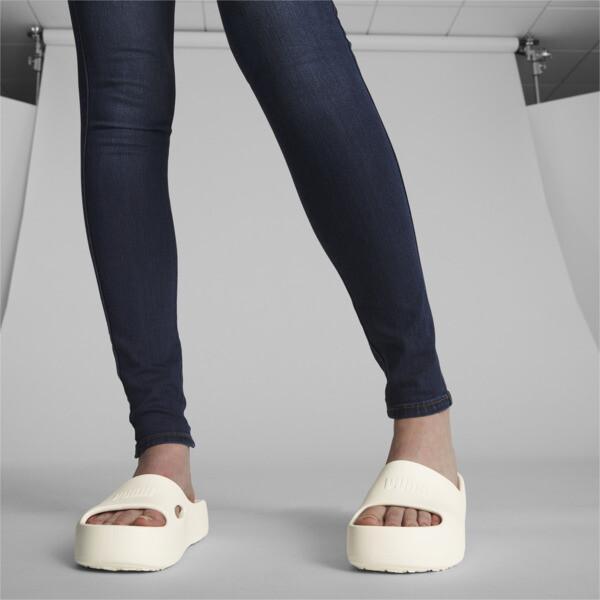 PUMA Shibusa Women's Slides in Pristine/Pristine Product Image