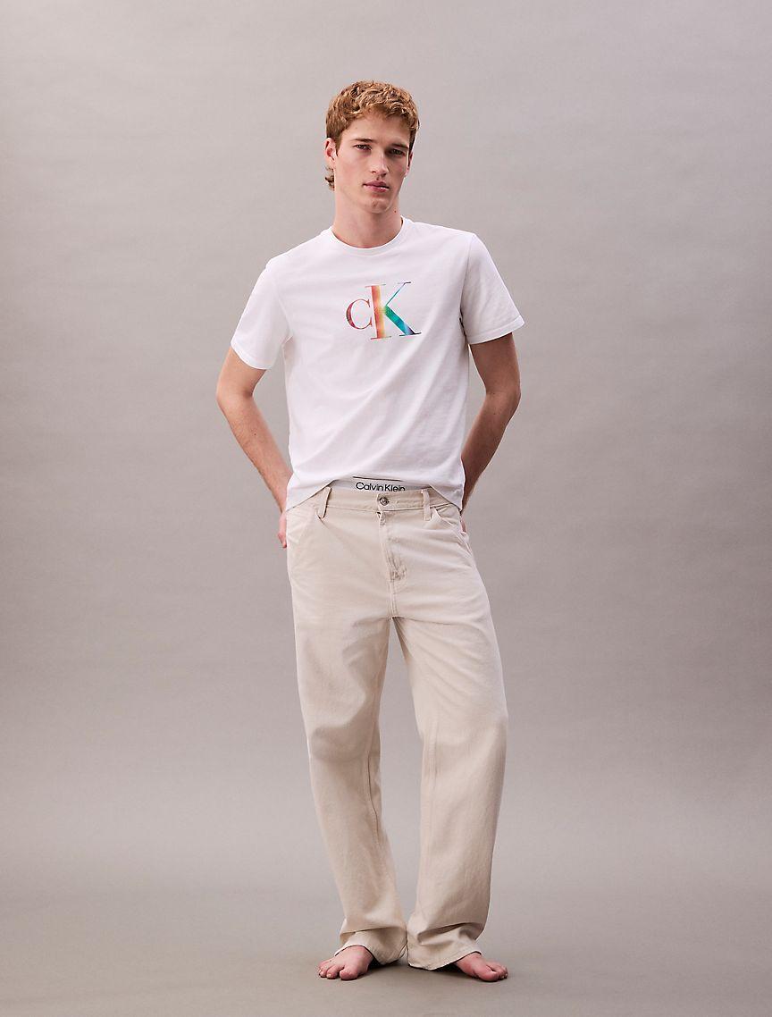 Pride Monogram Logo Relaxed T-Shirt  Product Image