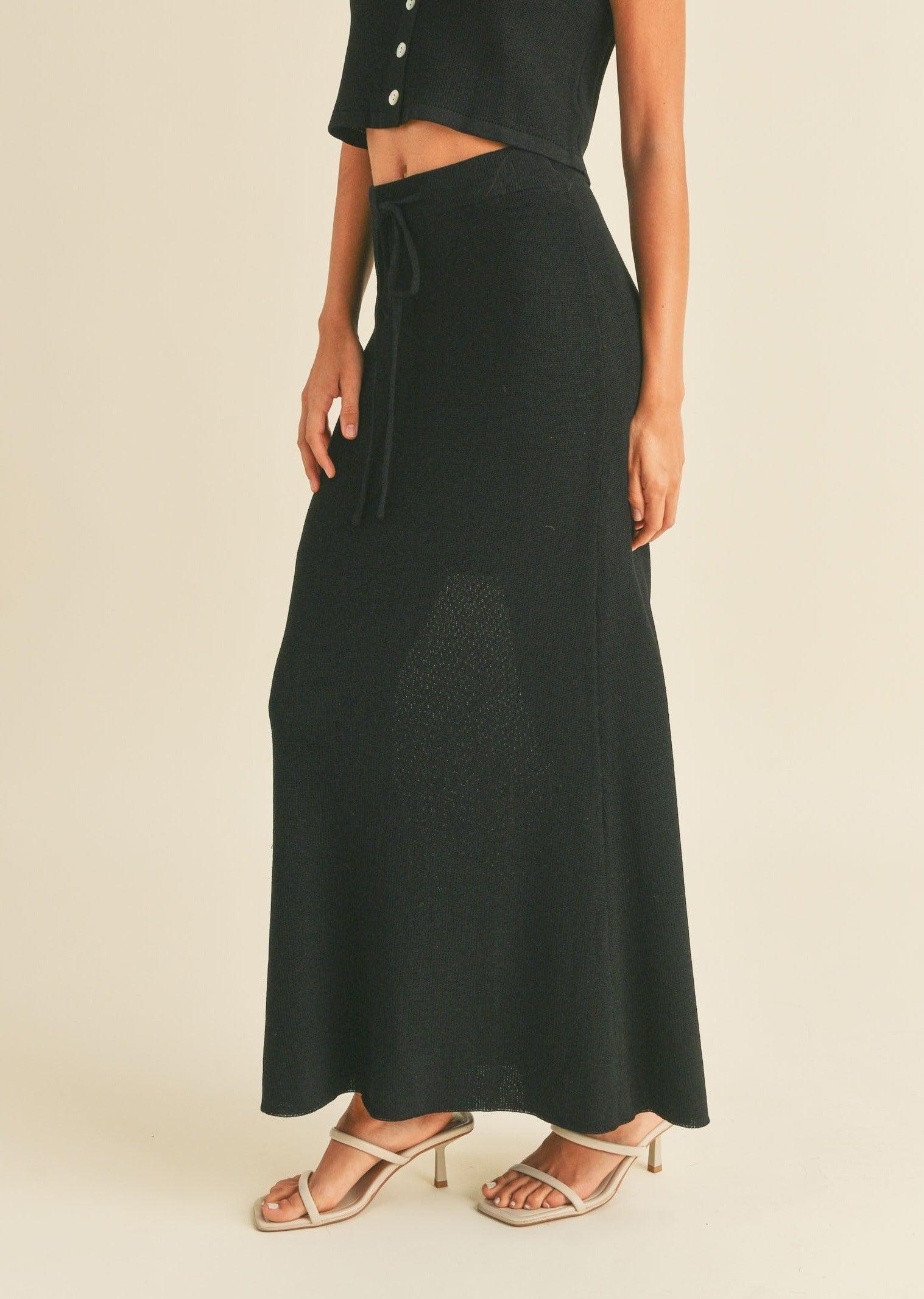 Knit Maxi Skirt Product Image