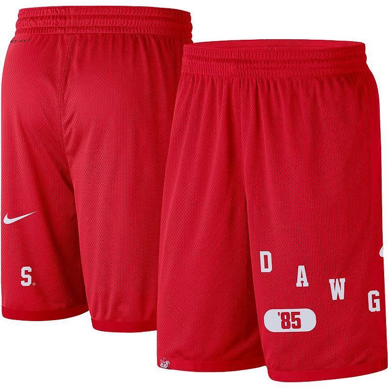 Men's Nike Red Georgia Bulldogs Wordmark Performance Shorts,  Product Image