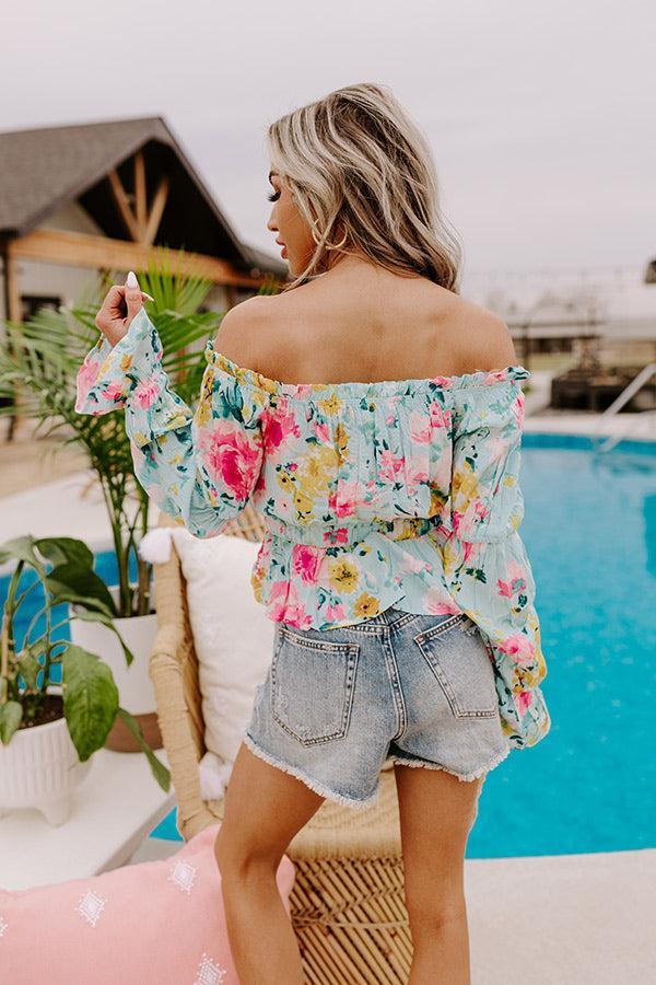 Sandy Shores Off Shoulder Top Product Image