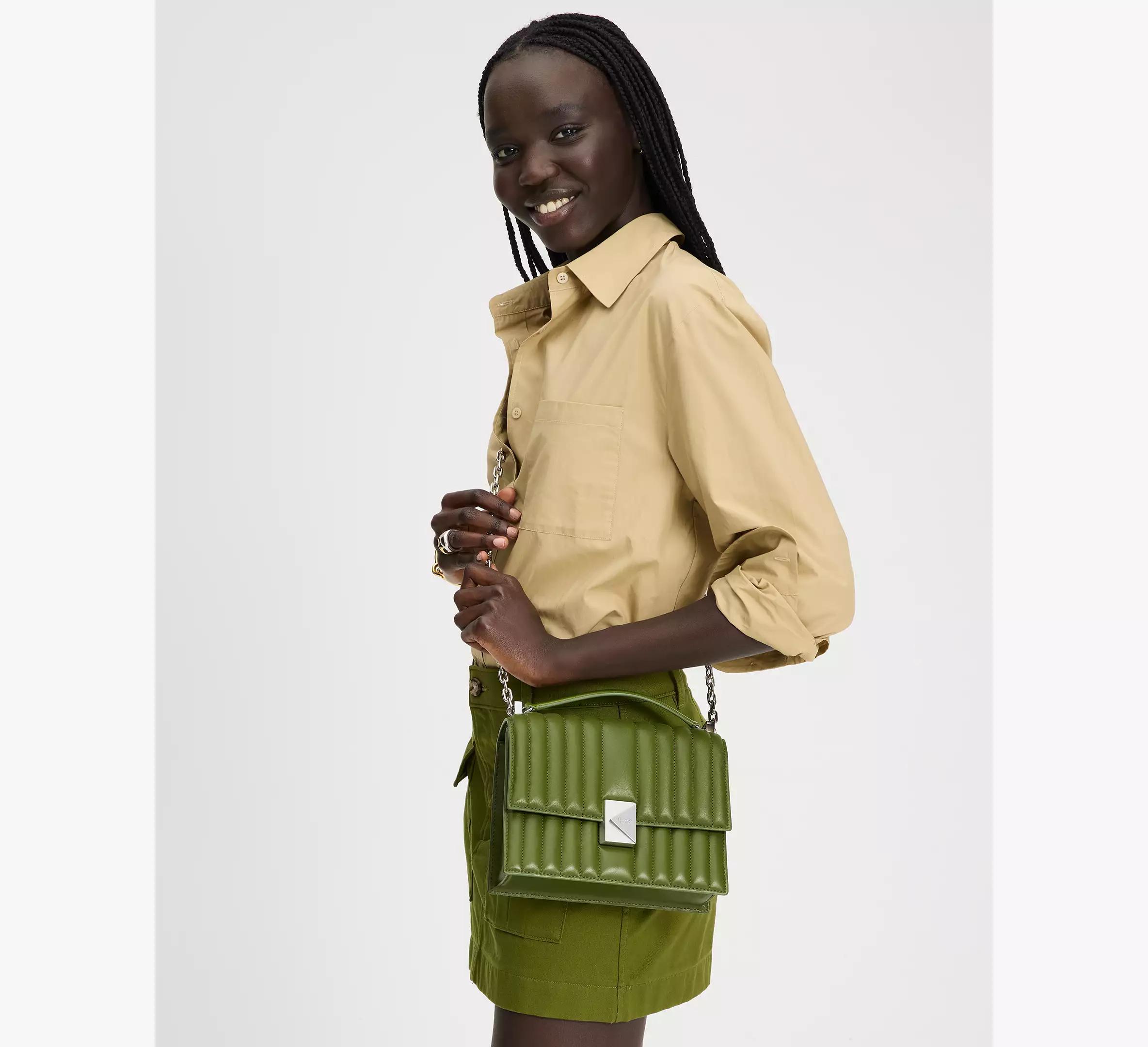 Deco Quilted Chain Shoulder Bag Product Image