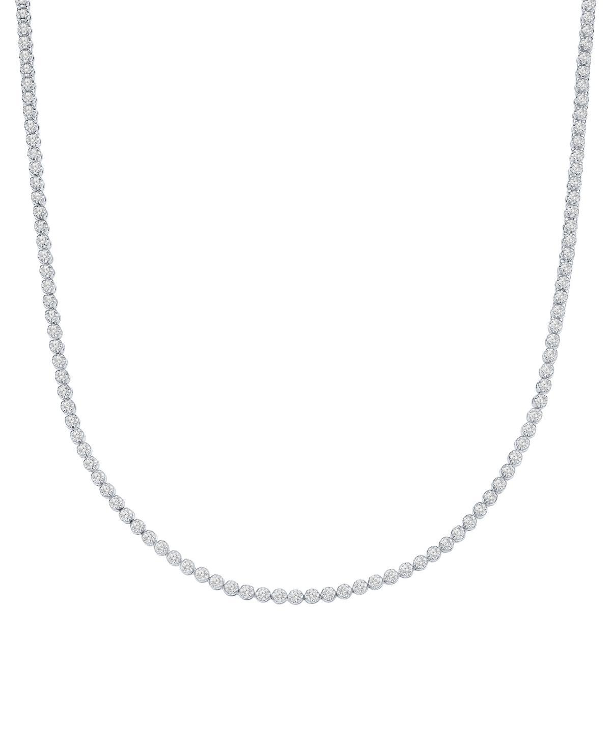 Mens Diamond 20 Tennis Necklace (5 ct. t.w.) in 10k Gold Product Image