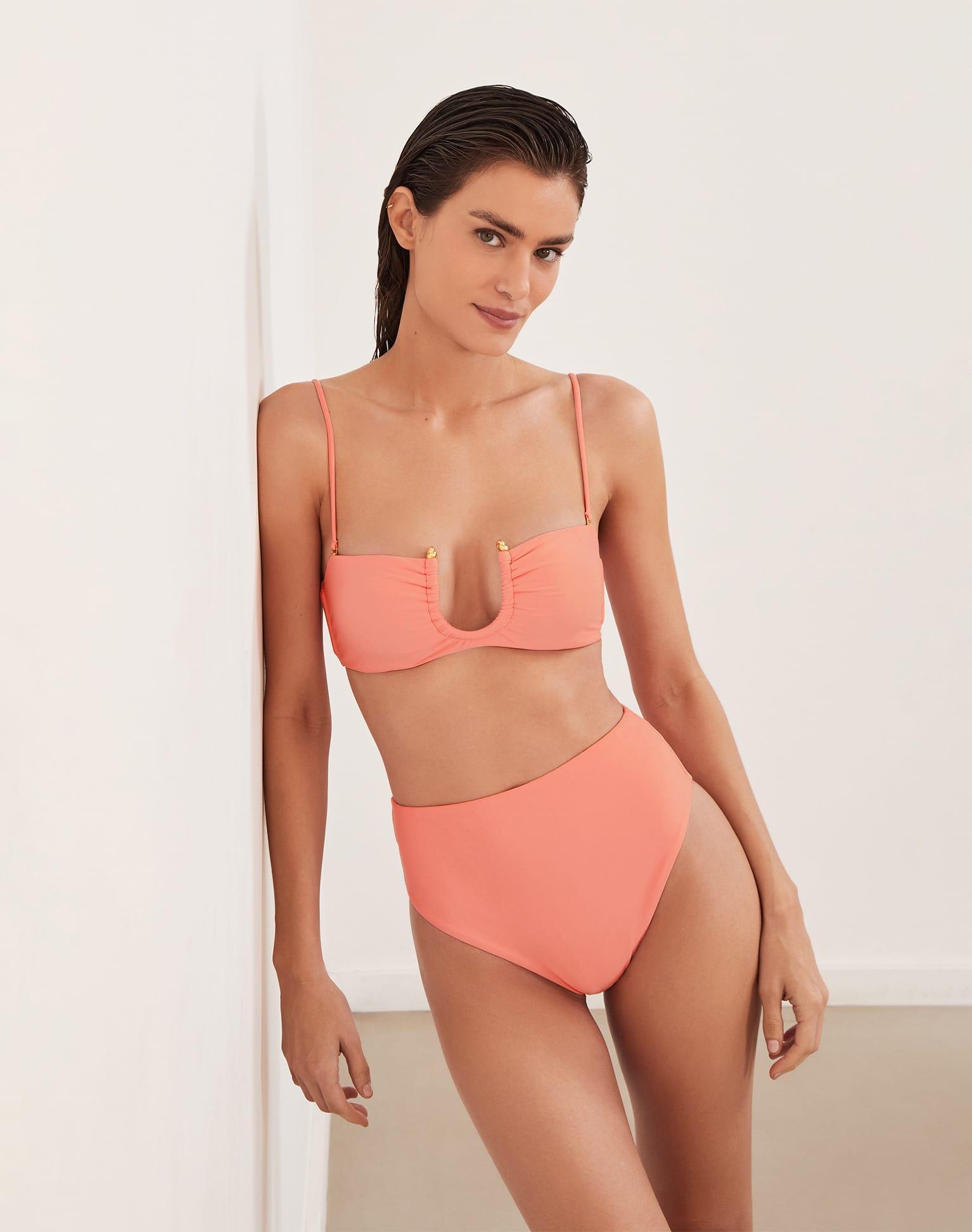 Bela Hot Pant Bottom - Peach Product Image