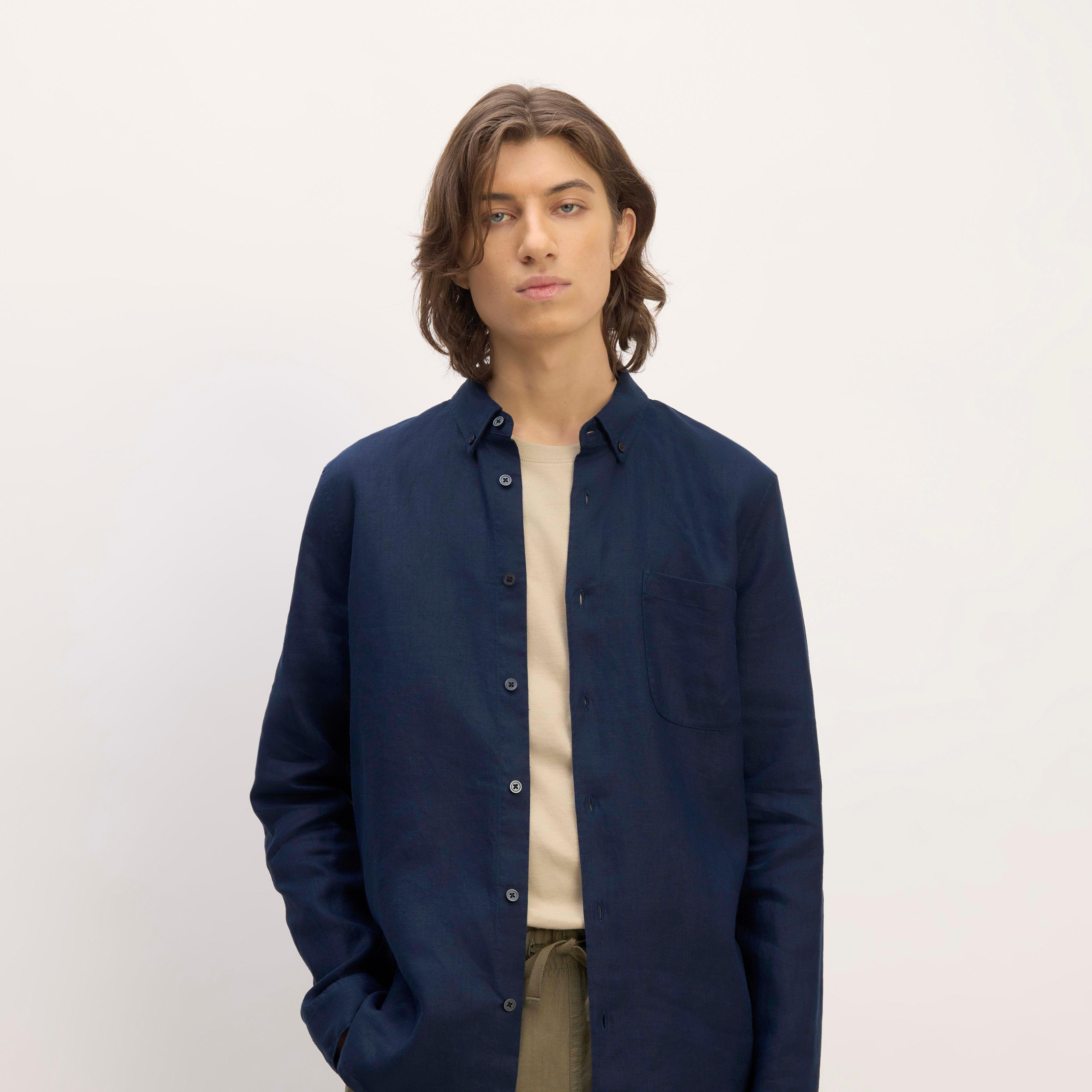 The Classic Shirt in Linen Product Image