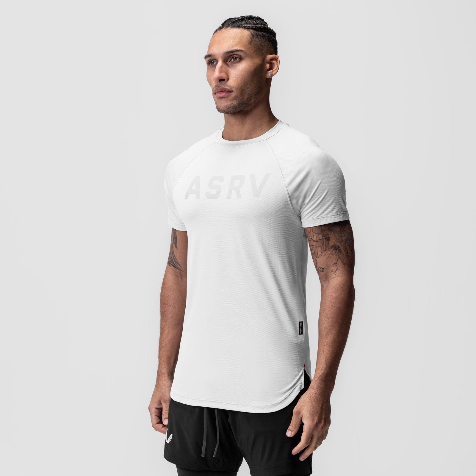 0660. AeroSilver® Established Tee - White Male Product Image