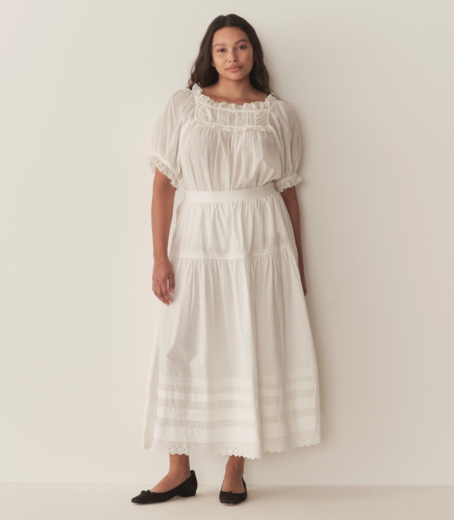 FRANCES TOP -- SALT LACE Product Image