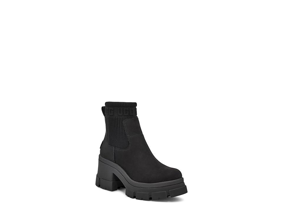 UGG Brooklyn Waterproof Leather Platform Lug Sole Chelsea Booties Product Image