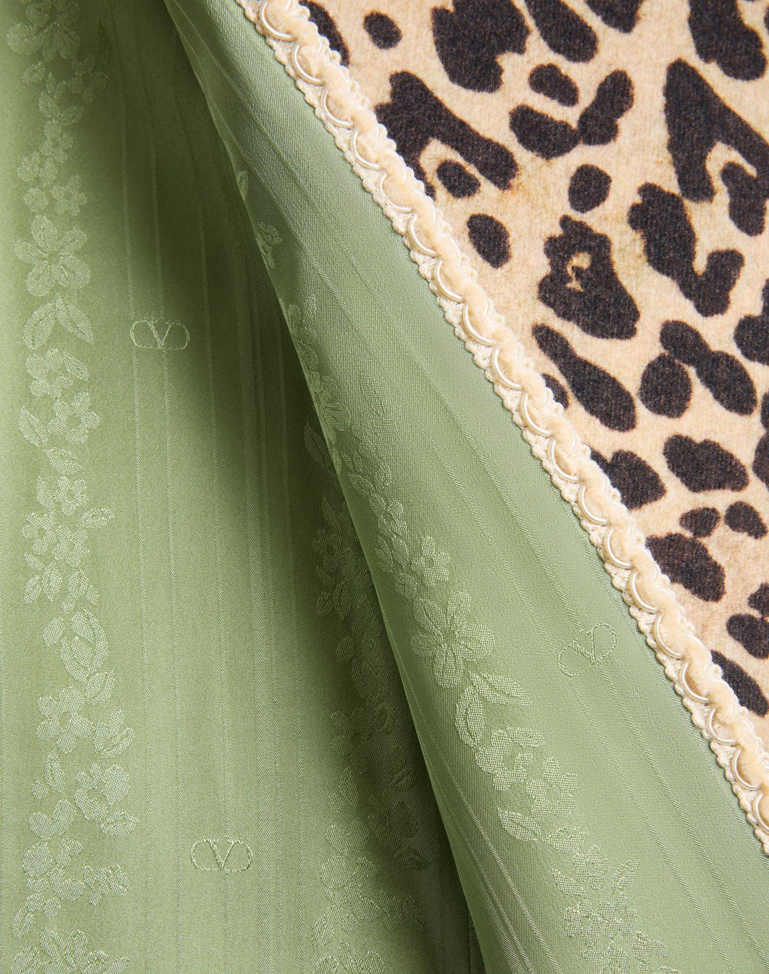 Cloth Coat In Animalier Print Product Image