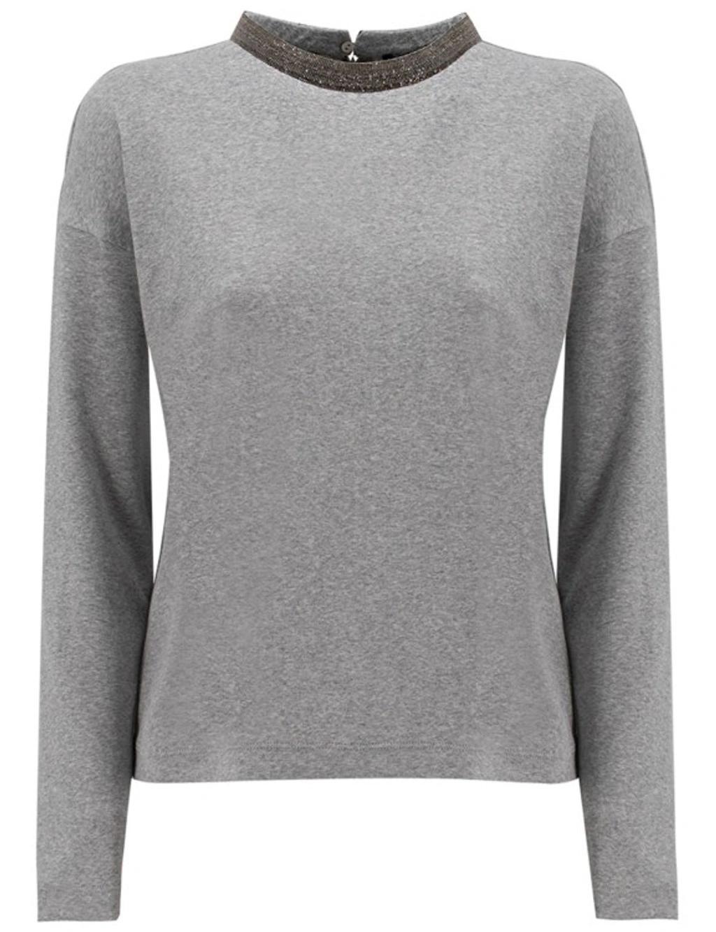 FABIANA FILIPPI T-shirt In Grey Product Image