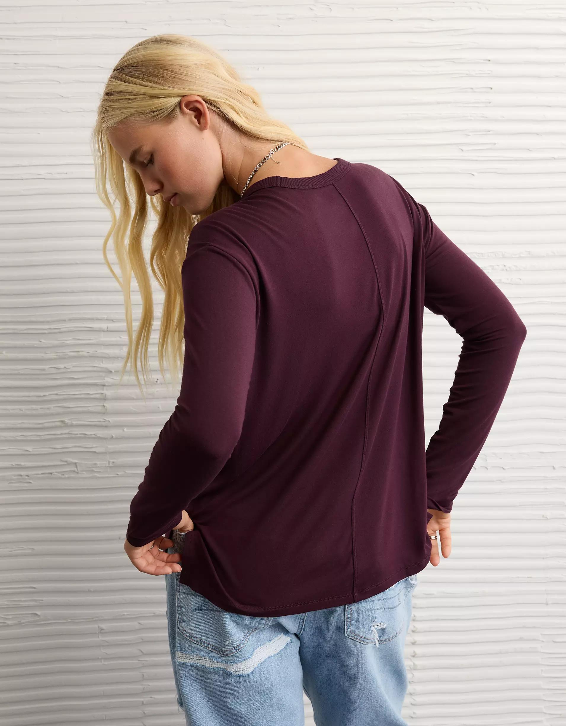 AE Soft & Sexy Long Sleeve T-Shirt Product Image