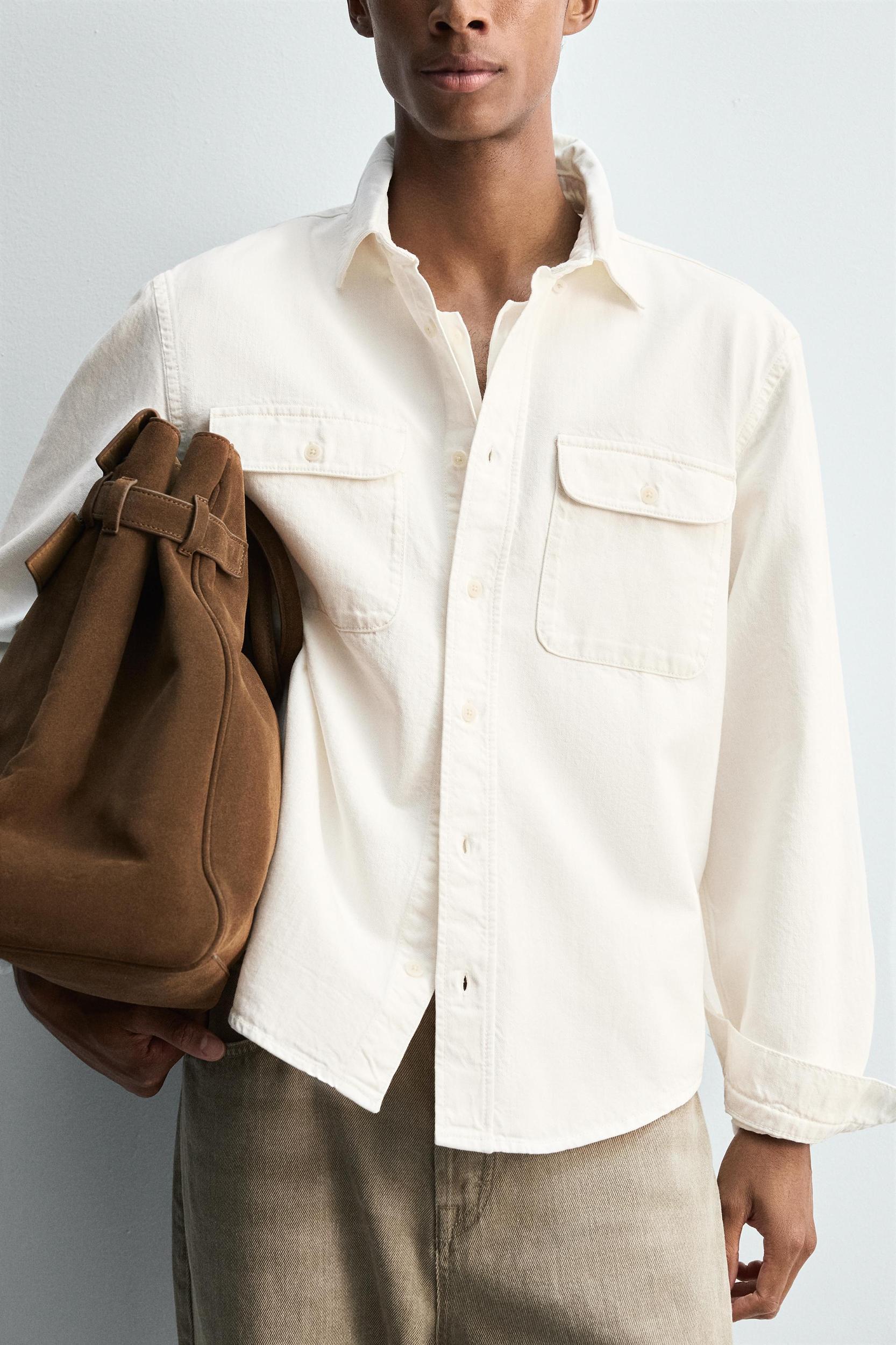 DENIM OVERSHIRT Product Image