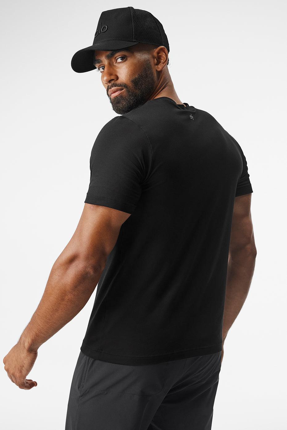 Conquer Reform Crewneck Short Sleeve - Black Male Product Image