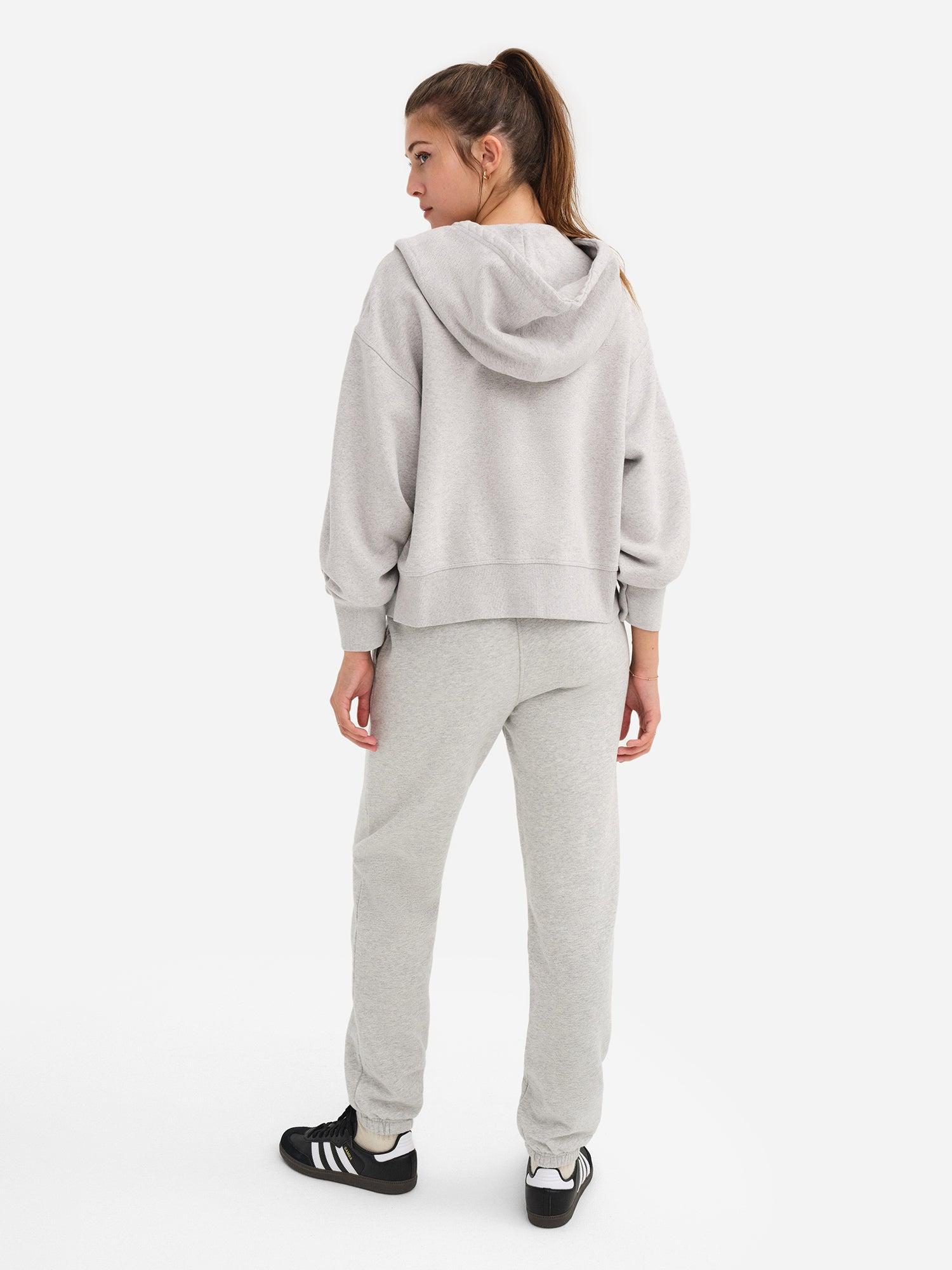 Organic Fleece Zip Hoodie Female Product Image