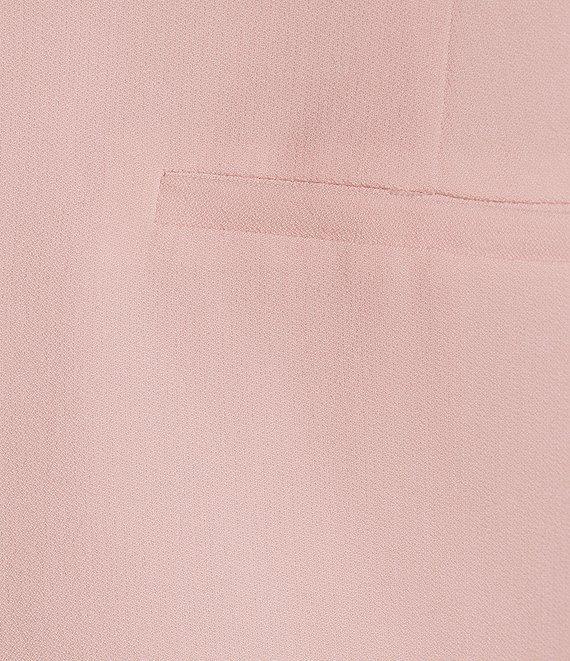 Kasper Flat Front Slim Straight Pants Product Image