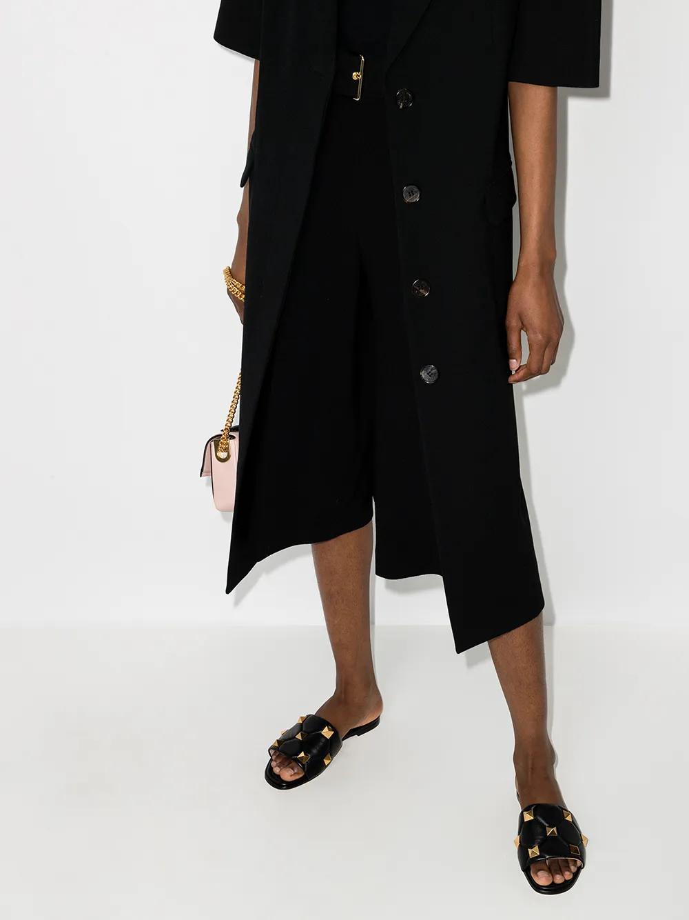 Roman Stud flat leather sandals Product Image