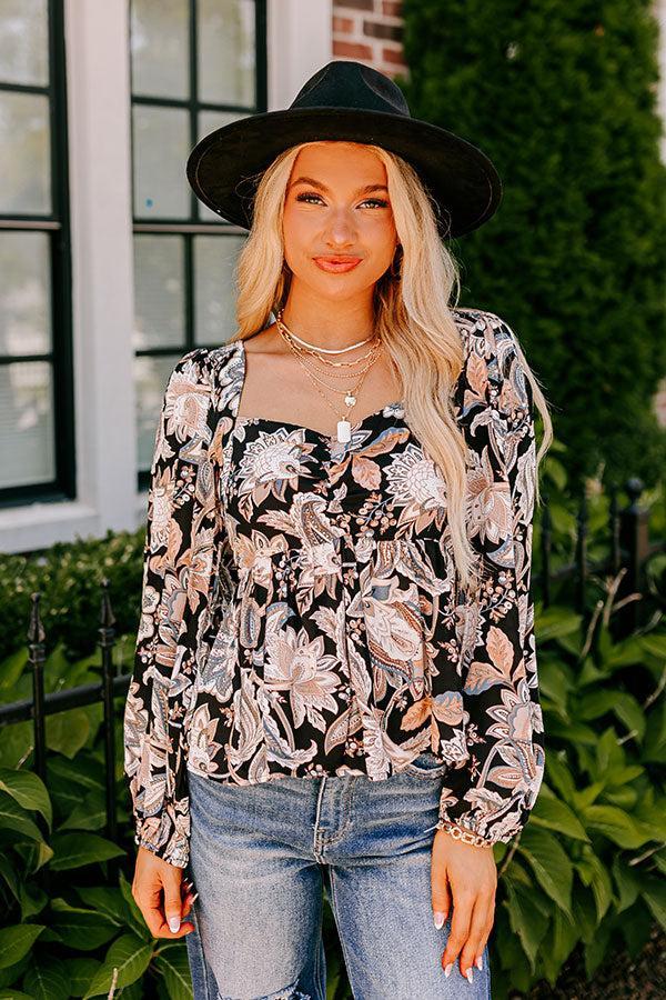 Whisk Me Away Babydoll Top Product Image