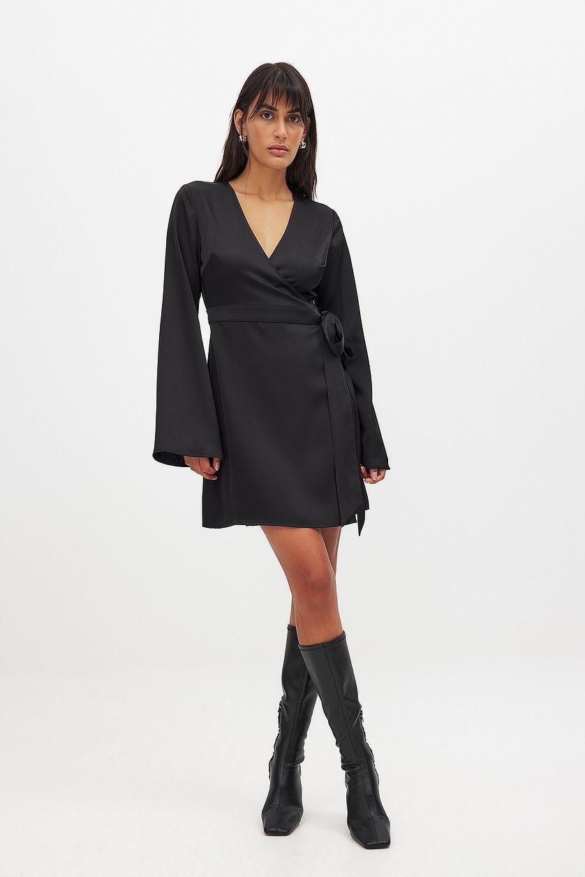 Tie Waist Flowy Mini Dress Product Image