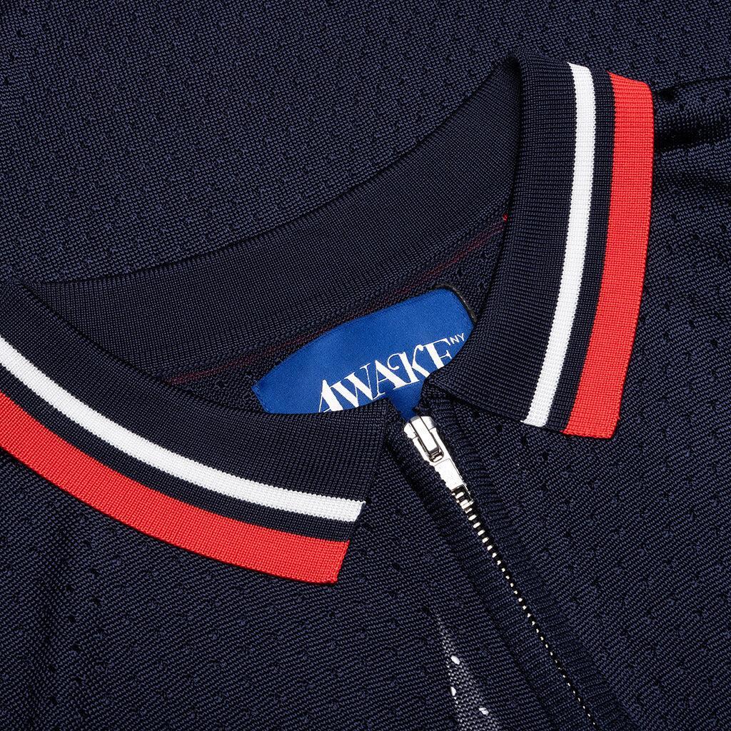 Mesh Polo - Navy Male Product Image