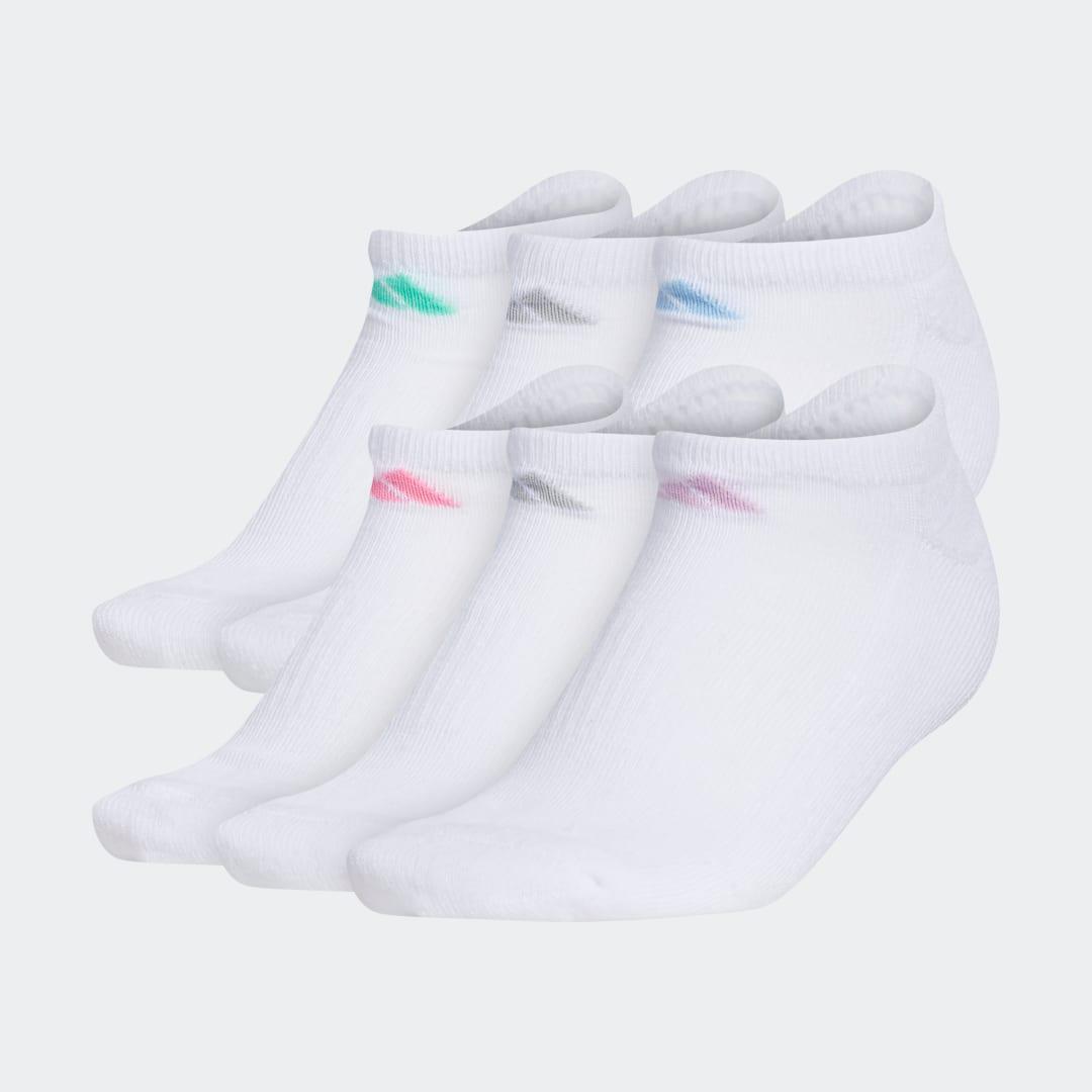 adidas WM ATH CUSH 6-PACK NS White M Product Image