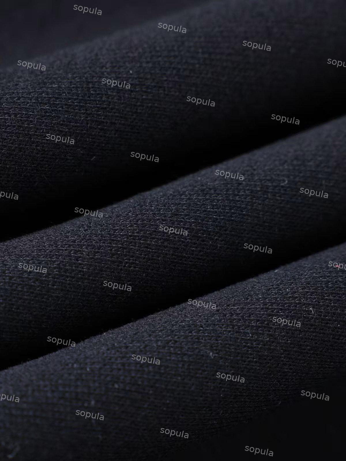 Sopula Vintage Fun Smiley Skull Graphic Print Hoodie Product Image