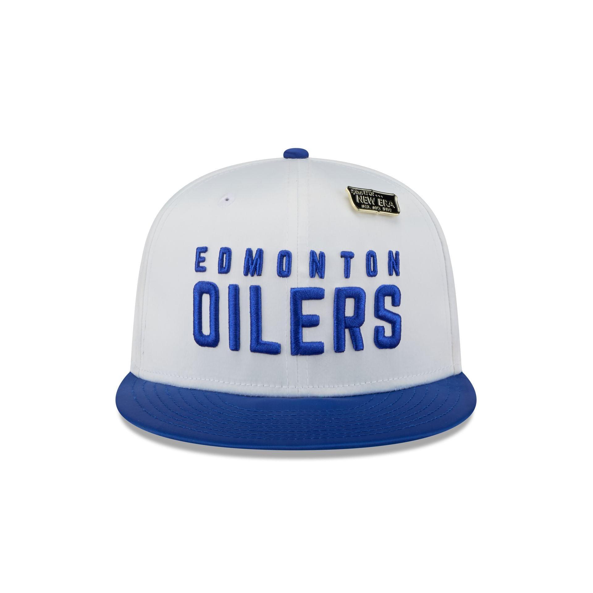 Edmonton Oilers Spring Satin 59FIFTY Fitted Hat Male Product Image