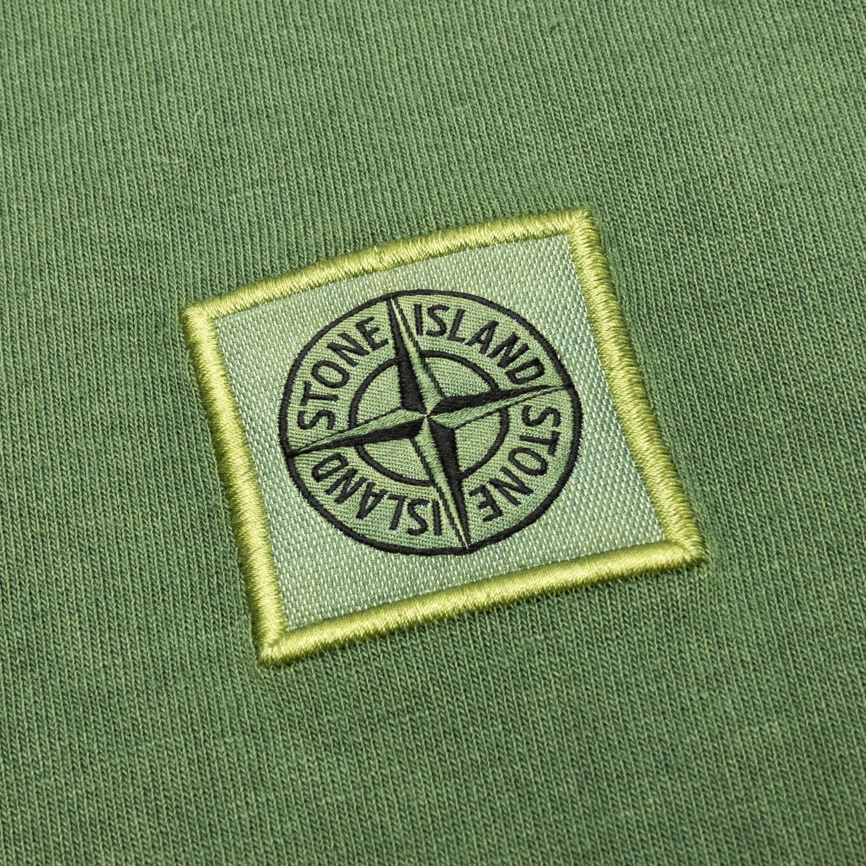 S/S T-Shirt - Olive Green Male Product Image