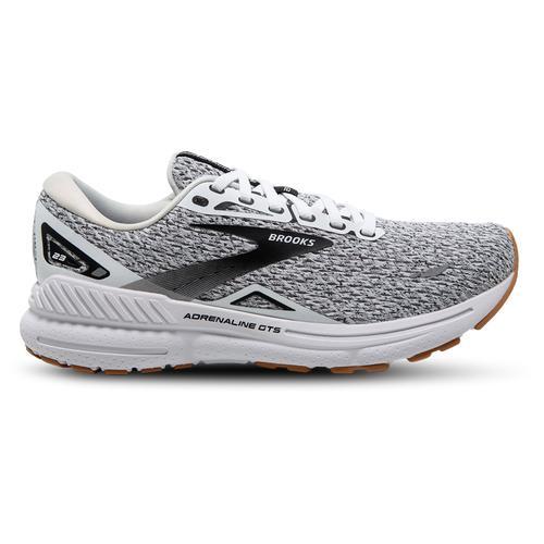 Brooks Mens Brooks Adrenaline GTS 23 - Mens Shoes Black/White Product Image