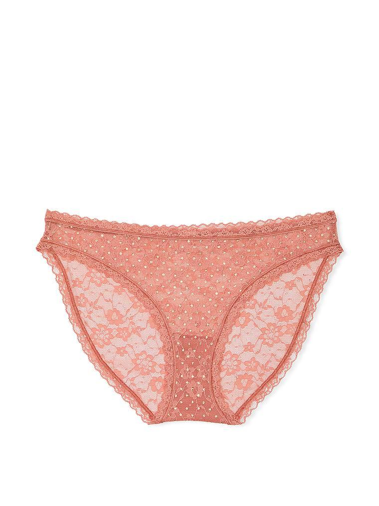 Sequin Posey Lace Bikini Panty Product Image