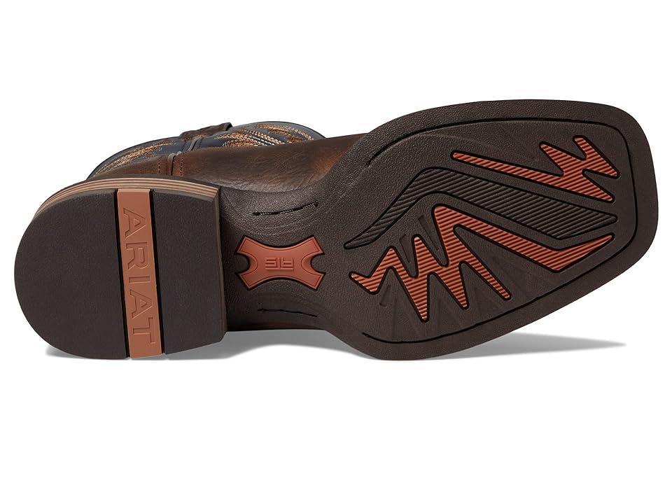 Ariat Slingshot Western Boots (Rowdy Rust/Dark Denim) Men's Shoes Product Image