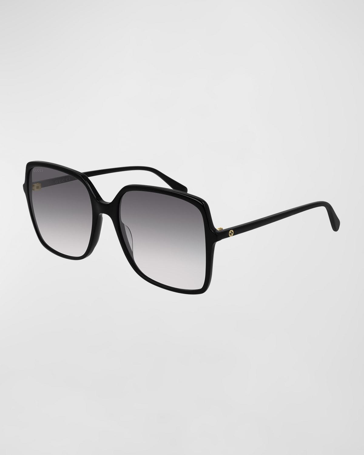 Gucci Womens 57mm Square Oversized Sunglasses Product Image