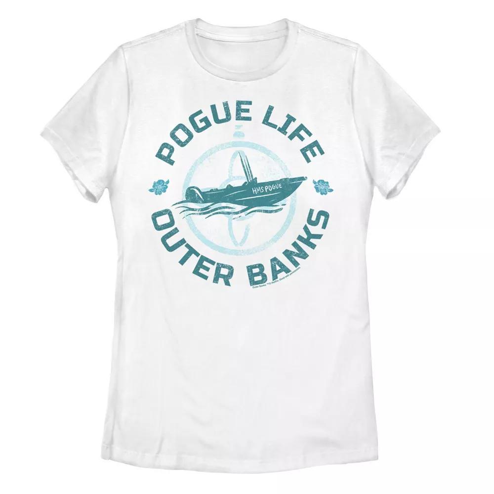 Juniors' Outer Banks Pogue Life Blue Hue Portrait Tee, Girl's,  Product Image