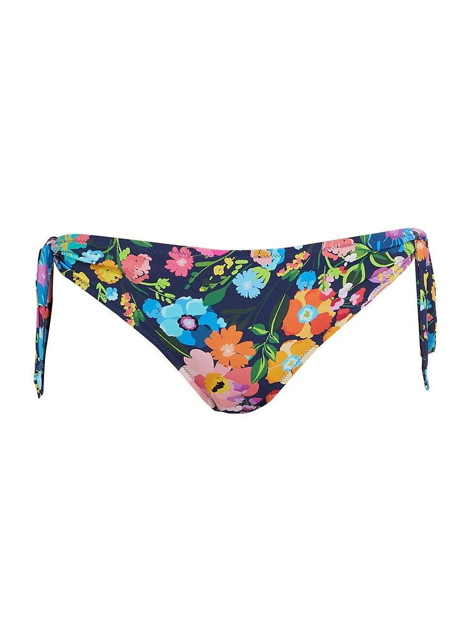 Womens Wild Bloom Side-Tie Hipster Bikini Bottom Product Image