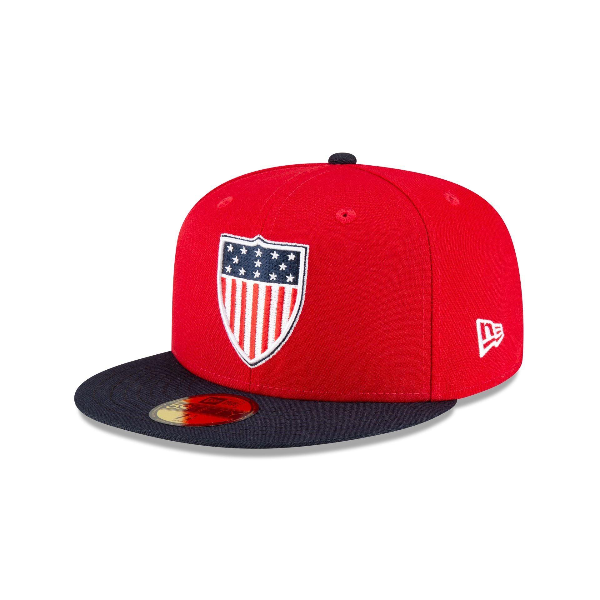 Team USA Red 59FIFTY Fitted Hat Male Product Image