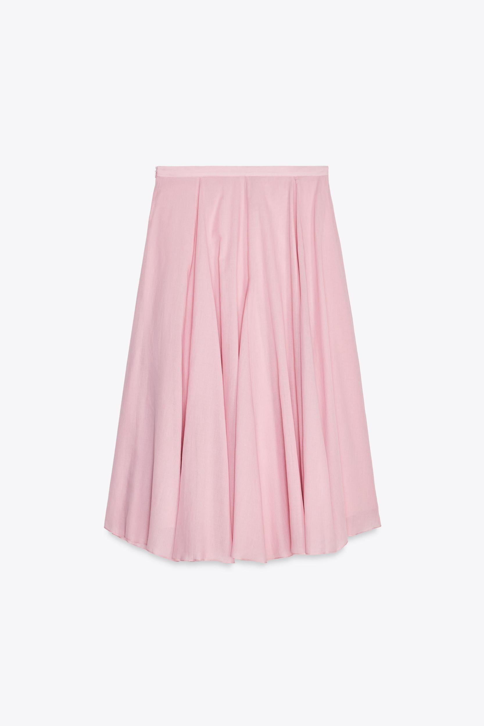 ZW COLLECTION FLared COTTON SKIRT Product Image