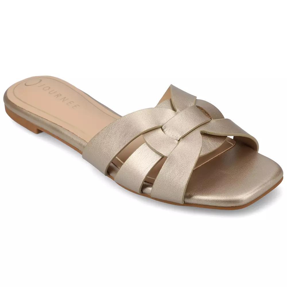 Journee Collection Womens Arrina Flat Sandal Product Image