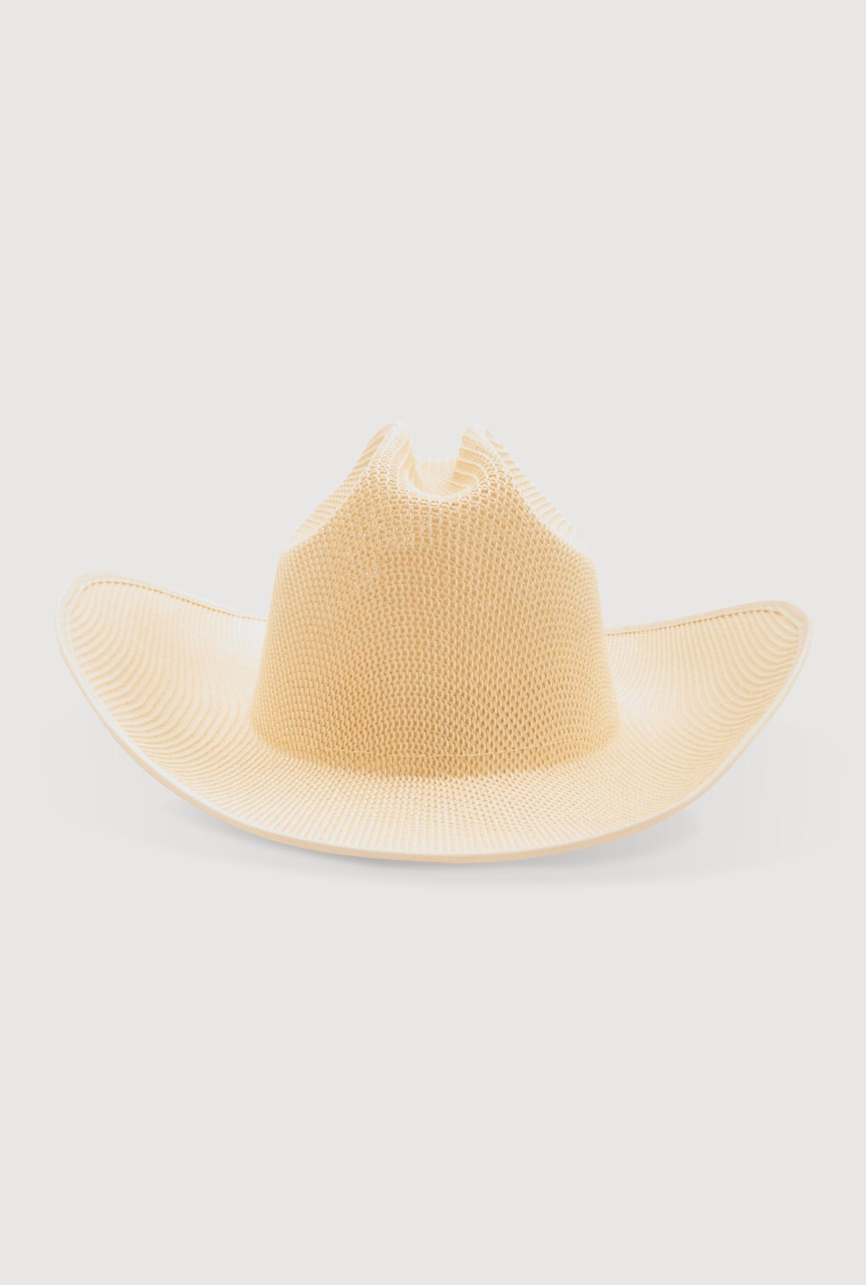 Solid Straw Cowboy Hat Female Product Image